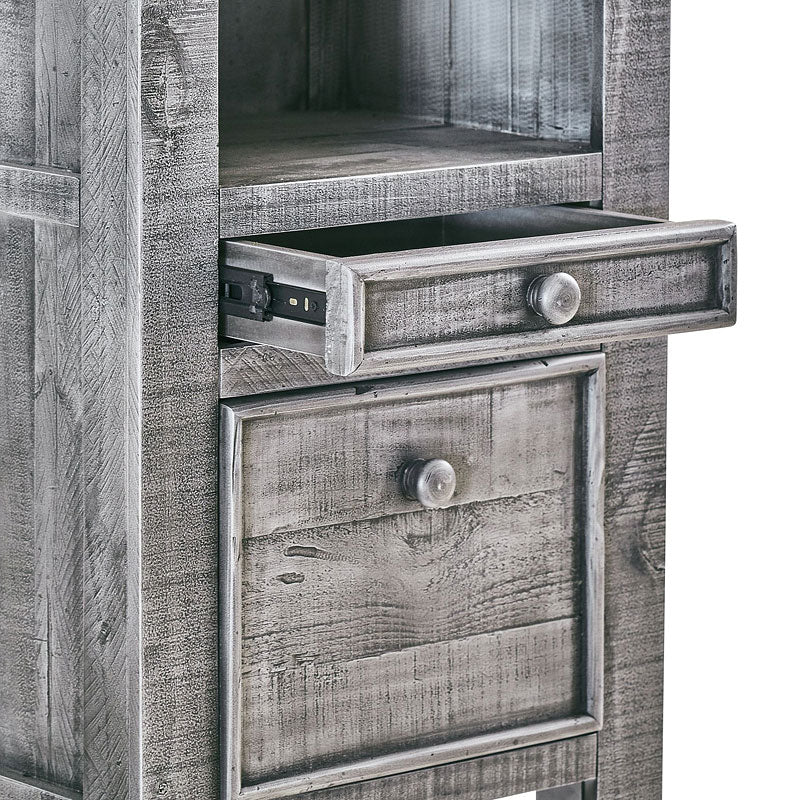 Leo Pier Cabinet - Vintage Gray