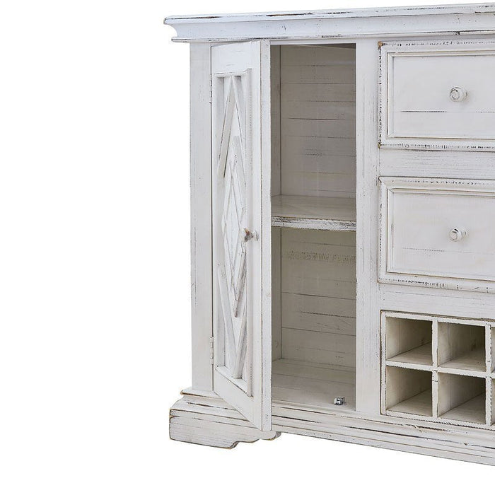 Aria Sideboard - Distressed White