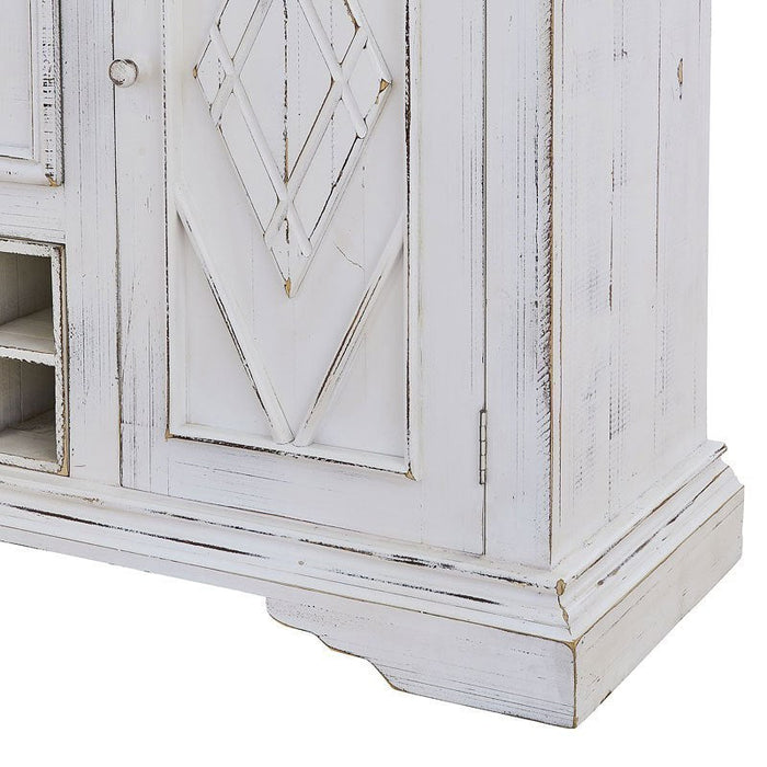 Aria Sideboard - Distressed White