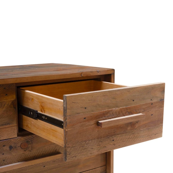 Nevada Modern Farmhouse Chest - Rustic Brown