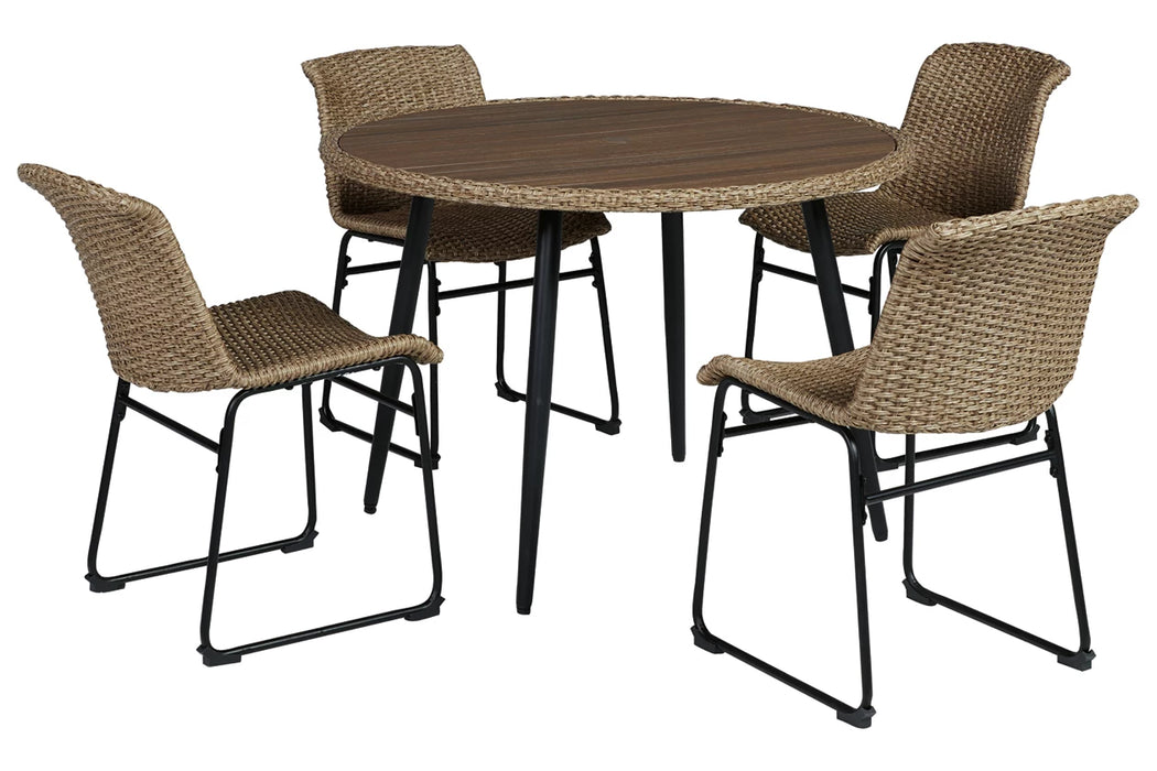 Amaris Outdoor 5 Pc Dining Set