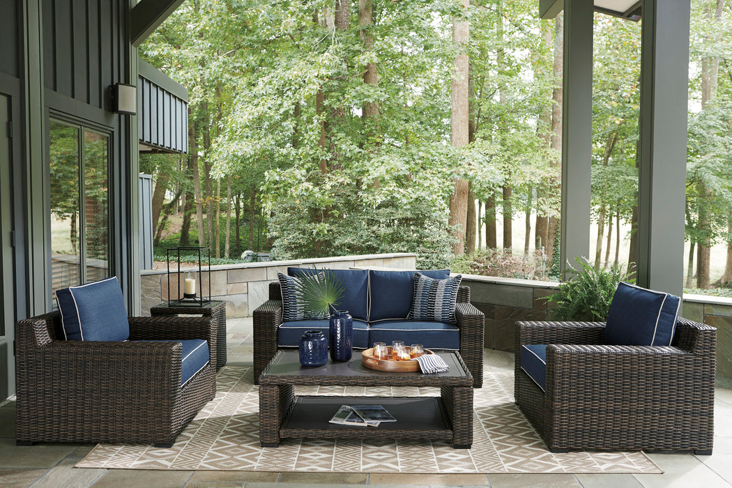 Grasson Collection Outdoor Loveseat