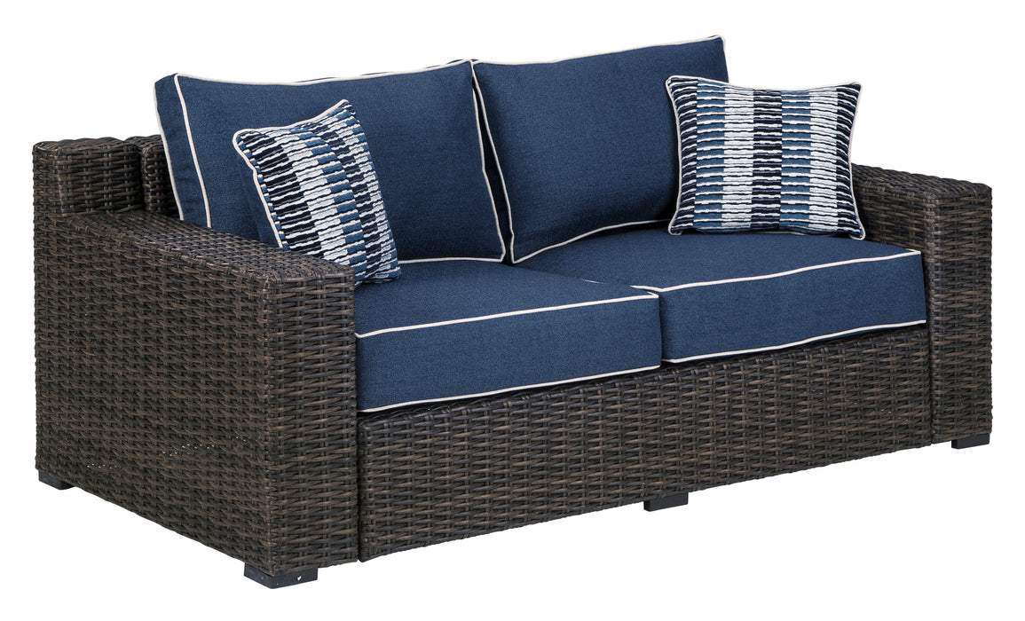 Grasson Collection Outdoor Loveseat