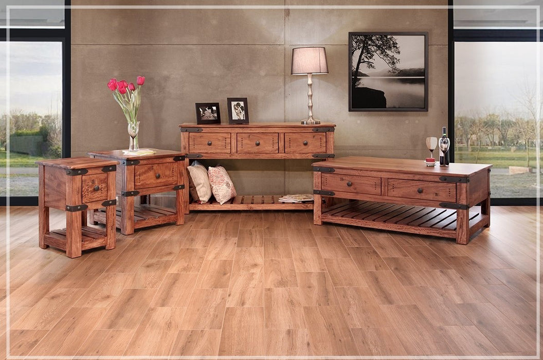 Parota Collection Solid Wood Coffee Table