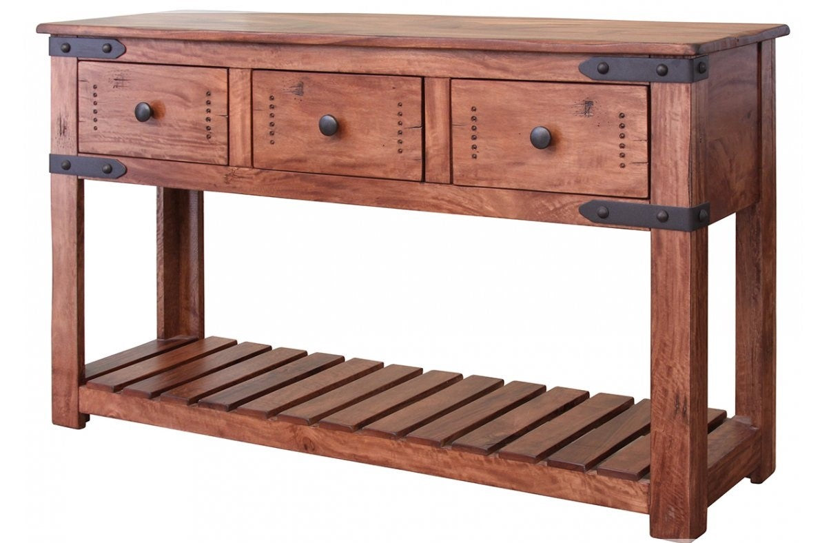 Parota Collection Solid Wood Sofa Table