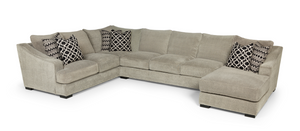 Stanton 338 Collection Sectional - Domain Dove
