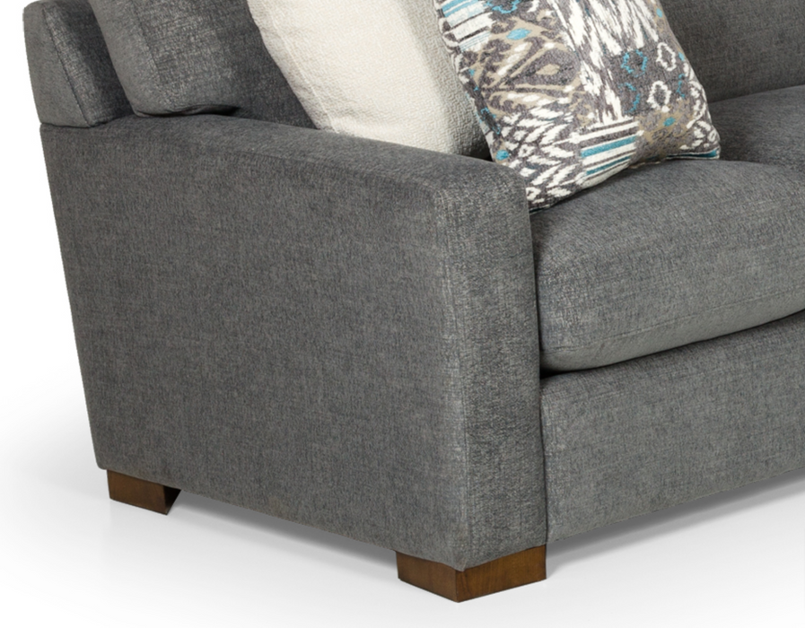 Stanton 471 Feather Down Sectional - Rhapsody Greystone