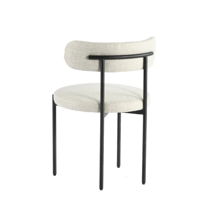 Cleo Dining Chair - Macadamia Travertine