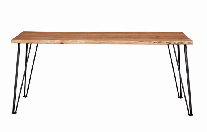 Sherman Collection Solid Live Edge Dining Table