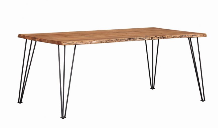 Sherman Collection Solid Live Edge Dining Table