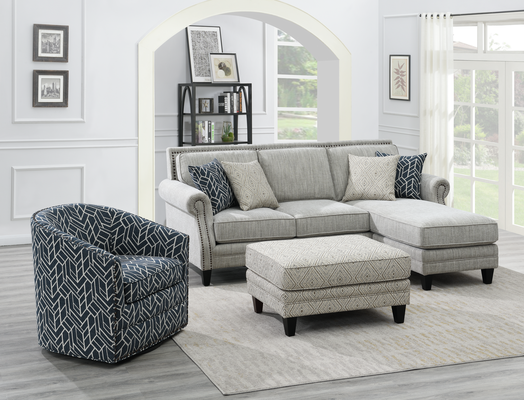 Trilogy Sofa w/Moveable Chaise