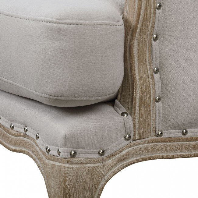 Artesia French Country Accent Chair - Taupe