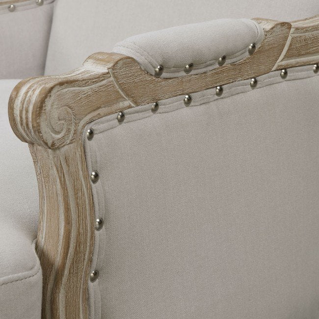 Artesia French Country Accent Chair - Taupe