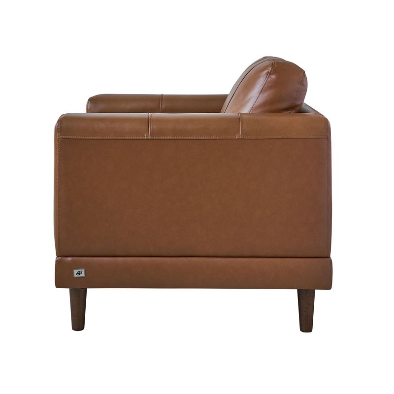 Hampton Collection Leather Chair - Tan
