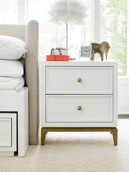 Chelsea By Rachel Ray Two Drawer Night Stand