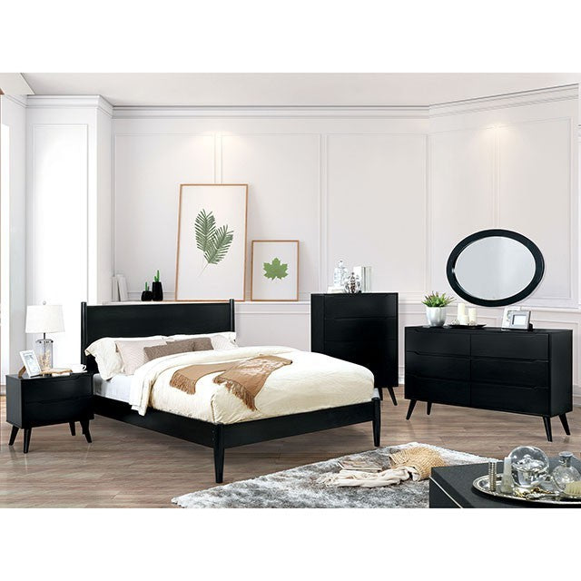 Lennart Collection Platform Bed - Black