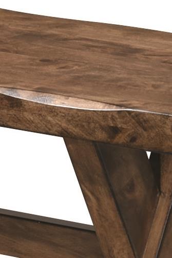 Alston Trestle Base Farmhouse Dining Table