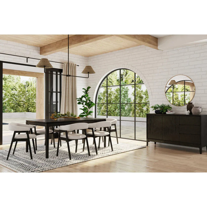 Cove Rectangular Dining Table - Vintage Black