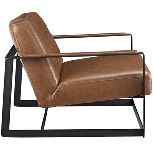 Seg Collection Accent Chair - Brown