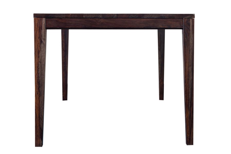 Fall River Solid Sheesham Wood Dining Table - Dark Walnut Finish