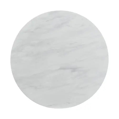 Bellini 20" Round End Table - White