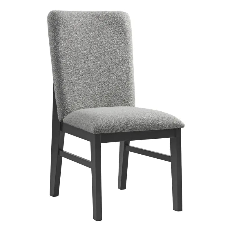 Portland Upholstered Dining Chair - Black