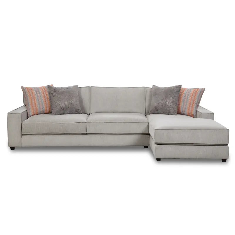 Styleline 572 Sectional - Ash Gray