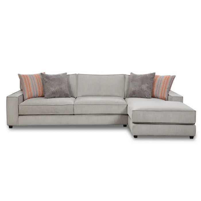 Styleline 572 Sectional - Ash Gray