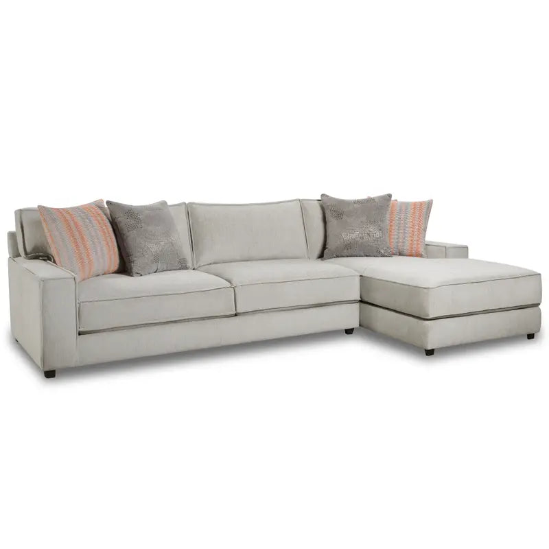 Styleline 572 Sectional - Ash Gray
