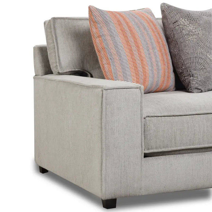 Styleline 572 Sectional - Ash Gray