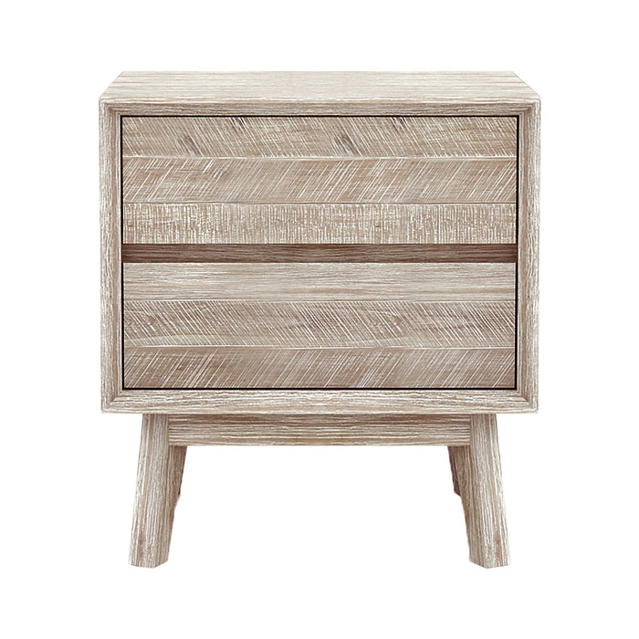 Gia Collection Two Drawer Nightstand