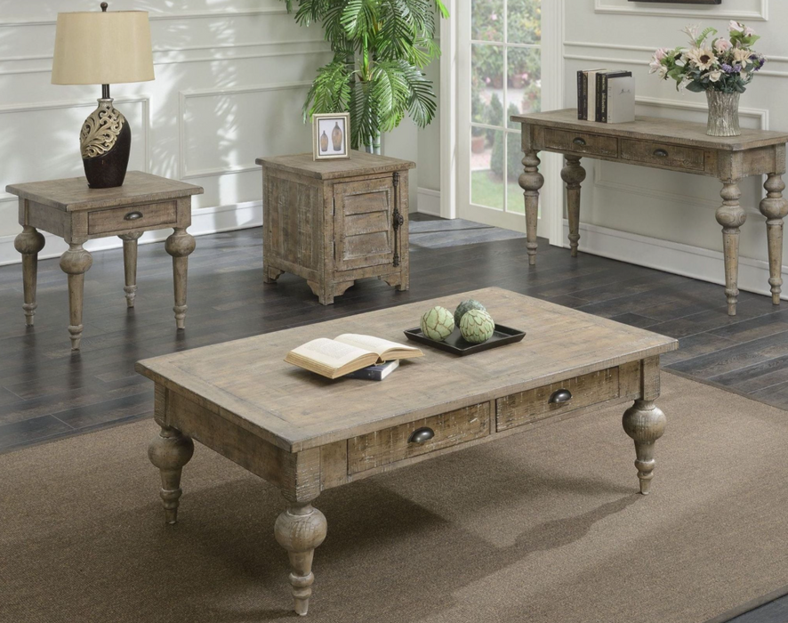 Interlude Collection Rustic Farmhouse Coffee Table