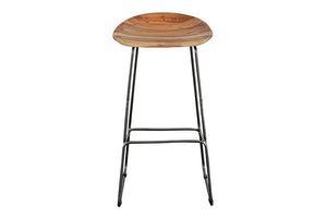 Neri Collection Solid Wood Bar Stool