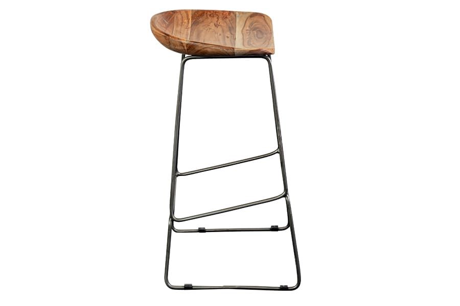 Neri Collection Solid Wood Counter Stool