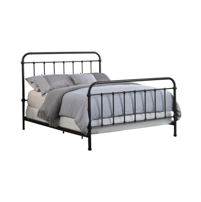 Livingston Collection Metal Bed - Dark Bronze