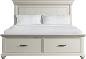 Slater Collection Storage Bed - Antique White