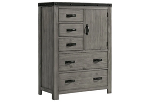 Wade Door Chest - Grey
