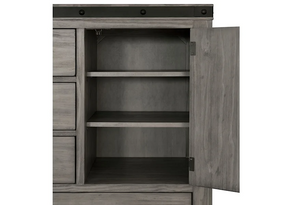 Wade Door Chest - Grey