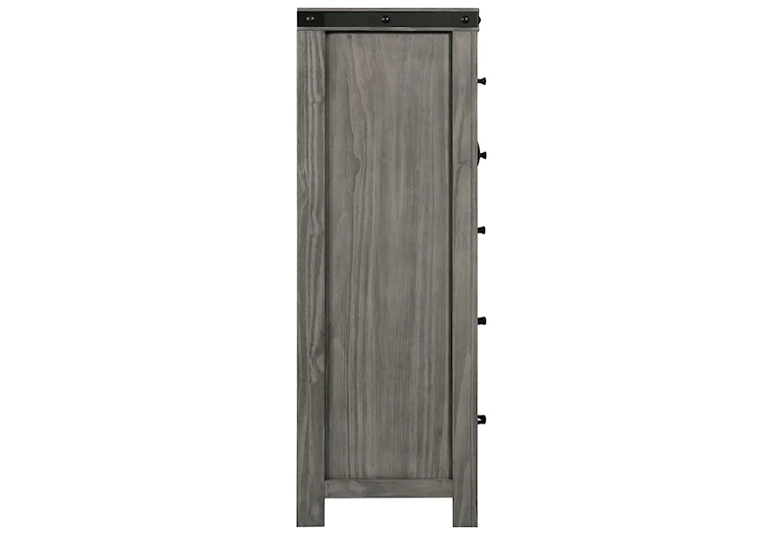 Wade Door Chest - Grey